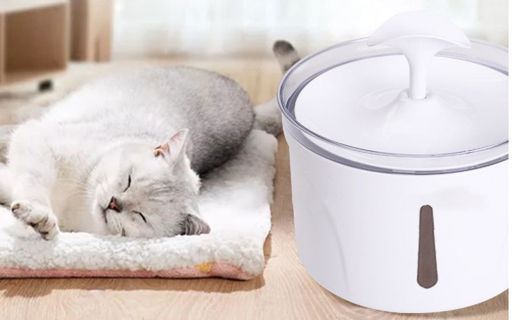 Veltro Smart Pet Water Fountain — 2.5L LED Automatic Filtered Fountain for Cats & Dogs