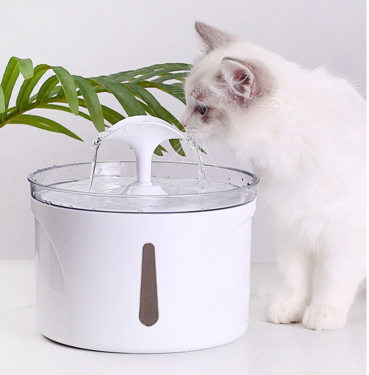 Veltro Smart Pet Water Fountain — 2.5L LED Automatic Filtered Fountain for Cats & Dogs