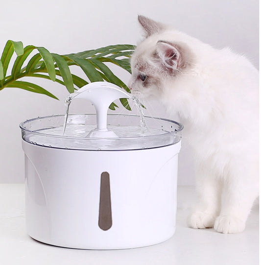 Veltro Smart Pet Water Fountain — 2.5L LED Automatic Filtered Fountain for Cats & Dogs